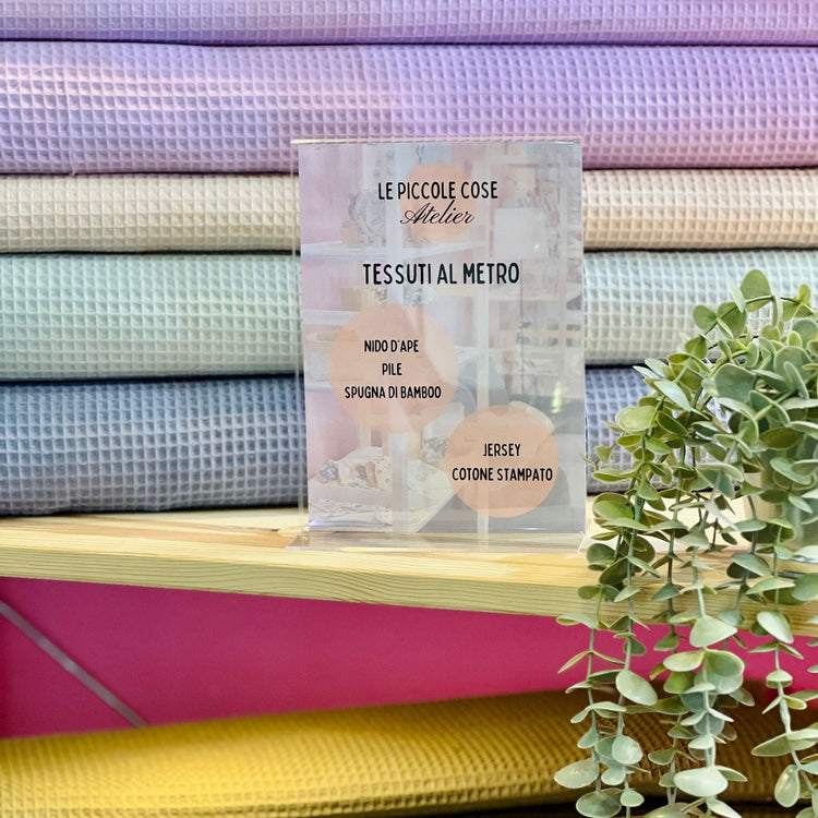 Piquet di cotone a nido d'ape