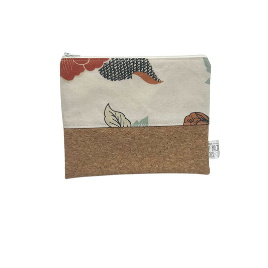 Pochette in Sughero e Canvas Stampato - Alma