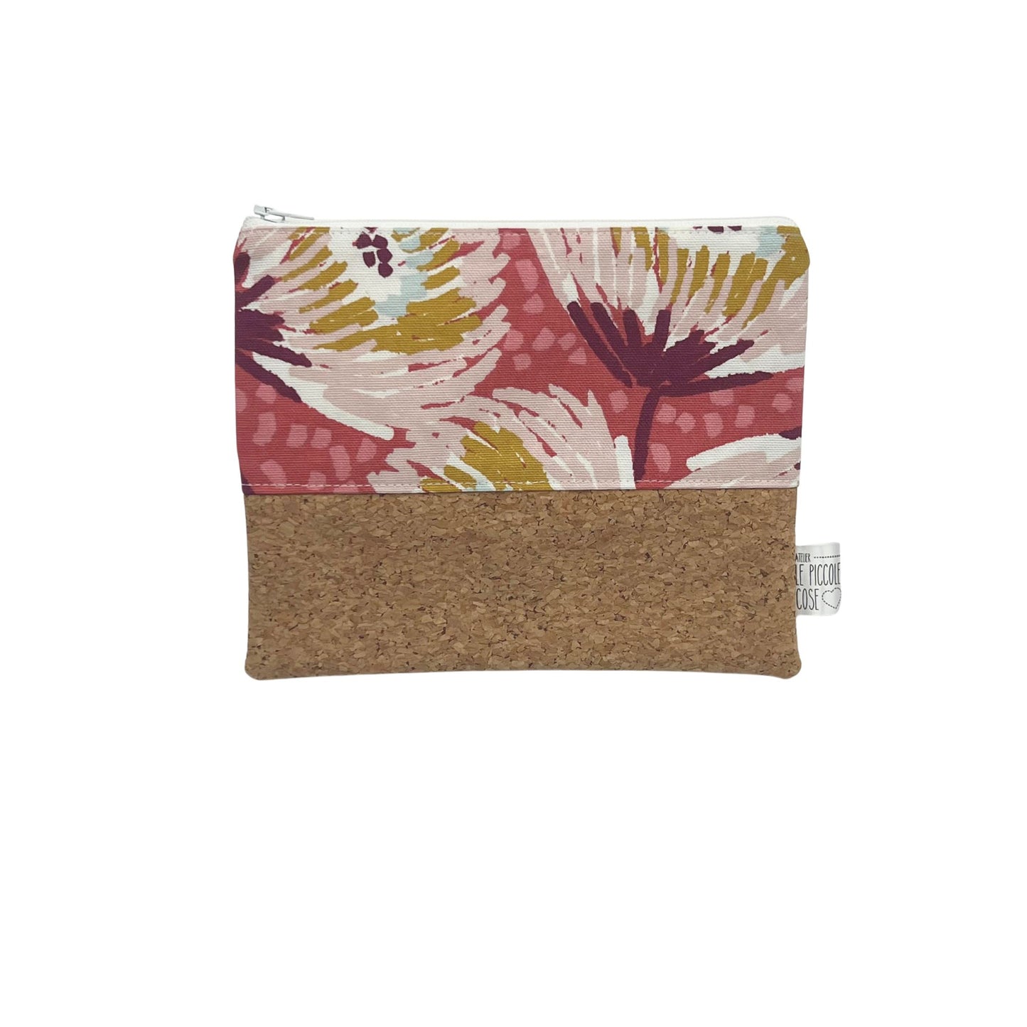 Pochette in Sughero e Canvas Stampato - Vera