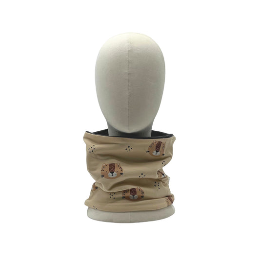 Scaldacollo bambino in Jersey Stampato - Tigrotto